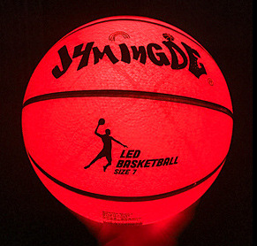 LED篮球框灯篮筐灯感应太阳能变色夜光篮框灯进球灯条灯带