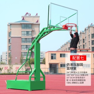 室外蓝球比赛可升降成年加强青少年打球学校篮球架国标稳固户外
