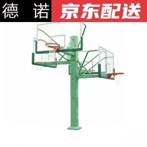 篮球架固定式方管双向海燕式地埋比赛篮球架