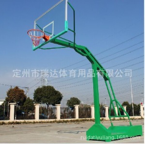 厂家现货供应移动单臂篮球架 仿液压篮 凹箱篮球架 篮球架批发