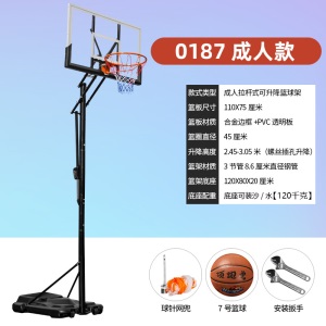篮球架室内儿童家用训练可升降户外成人标准移动专业篮球框投篮架