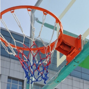 户外篮球板透明篮板室外高强度钢化玻璃篮球板篮筐篮球框