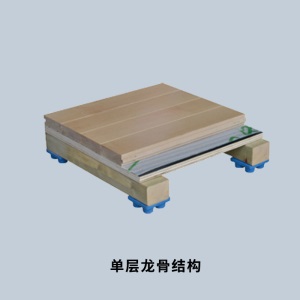 运动木地板室内体育篮球场馆地板羽毛球馆枫桦实木舞台舞蹈室厂家