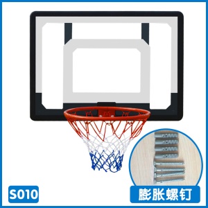 墙壁式篮筐户外壁挂式室内篮球架可 家用框成人篮球升降篮板扣篮