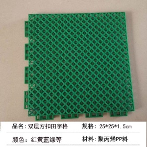 塑料悬浮拼装运动地板户外室外阳台防水卡扣式胶垫拼块庭院拼图垫