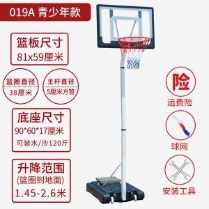 家用升降儿童篮球框青少年室内投篮框成人篮球架户外标准可移动