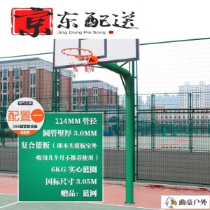 篮球架成人户外              荣健地埋式篮球架户外固定成年标准家用成人青少年小型简易投球