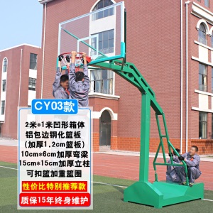 成人户外篮球架移动篮球架家用儿童升降标准蓝球架地埋式室外