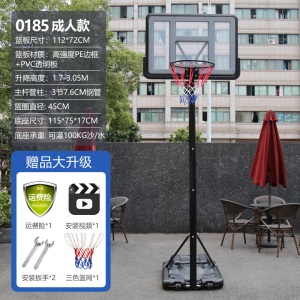 儿童篮球架户外投篮家用篮筐室内室外标准可升降移动青少年篮球框