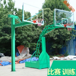 定制移动篮球架地埋学校比赛标准落地式室外篮球架家用训练