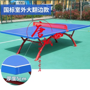 乒乓球台室外 标准家用smc户外防水防酸雨防晒乒乓球桌学校球桌