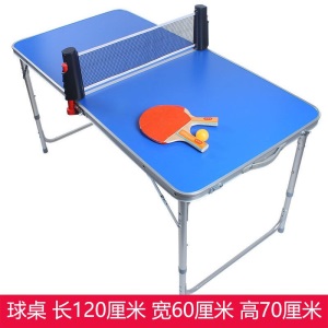 折叠儿童乒乓球台家用儿童室内简易乒乓球台家用乒乓球桌中号学生