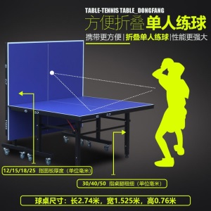 可折叠乒乓球桌家用室内标准兵乓球桌乒乓桌乒乓球台案子