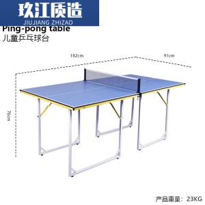 儿童乒乓球桌家用可折叠室内室外乒乓球台户外小乒乓球案子迷你锻炼便携式SN2060SN3841