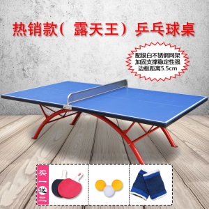 2020新款乒乓球准室内外可用室外乒乓球台标准户外乒乓球台SMC乒乒球桌家用小区学校社区