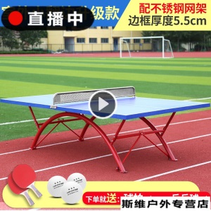 乒乓室外 标准家用smc户外防水防酸雨防紫外线乒乓球桌学校球桌