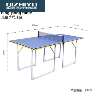 儿童乒乓球桌家用可折叠室内室外乒乓球台户外小乒乓球案子迷你锻炼便携式SN2060