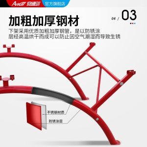 安速尔（Anxuer） 乒乓球桌家用室外不锈钢兵浜球桌户外钢板兵乓球台案子