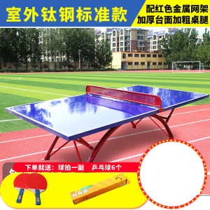 乒乓室外 标准家用smc户外防水防酸雨防晒乒乓球桌学校球桌