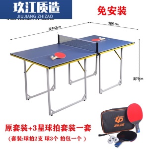 儿童乒乓球桌家用可折叠室内室外乒乓球台户外小乒乓球案子迷你锻炼便携式SN2060SN3841