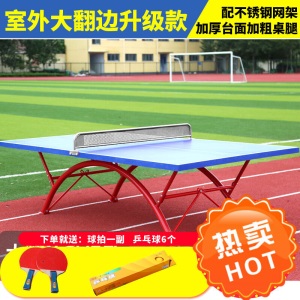 乒乓室外 标准家用smc户外防水防酸雨防晒乒乓球桌学校球桌