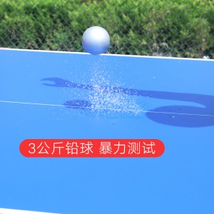 2020新款 标准室外SMC乒乓球台户外防水防晒学校比赛训练家用乒乓球桌案子