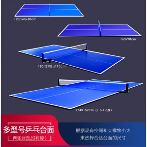 家庭乒乓球台网室内家用标准比赛乒乓球桌面多型号儿童简易兵乓球台面乒乓球台 室外定制