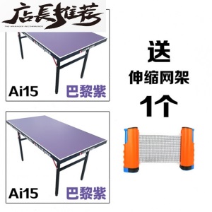 15组装式乒乓球台拼接式便携式折叠小球台桌案子家用