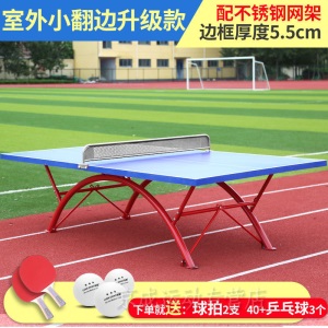 乒乓球台室外 标准家用smc户外防水防酸雨防晒桌学校