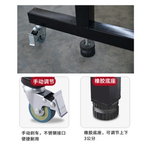 Li 乒乓球网防水乒乓球桌家用室内乒乓球台可折叠可移动带轮乒乓球桌