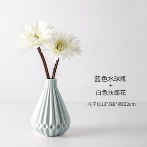 新款北欧仿真植物花艺小盆栽ins室内家居摆件客厅办公桌装饰假花