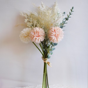 乒乓菊仿真花束绣球花室内客厅装饰花蒲公英假花绢花插花餐桌摆花