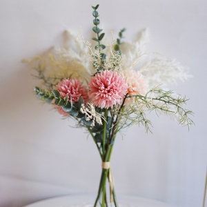 乒乓菊仿真花束绣球花室内客厅装饰花蒲公英假花绢花插花餐桌摆花