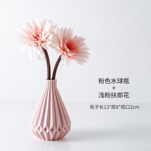 新款北欧仿真植物花艺小盆栽ins室内家居摆件客厅办公桌装饰假花