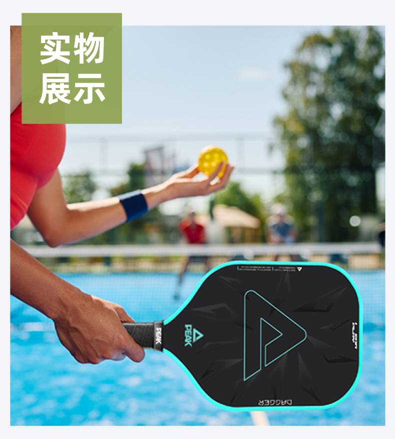 匹克球拍板入门级官方匹克球全套pickleball球拍训练匹克球板拍球(图19)