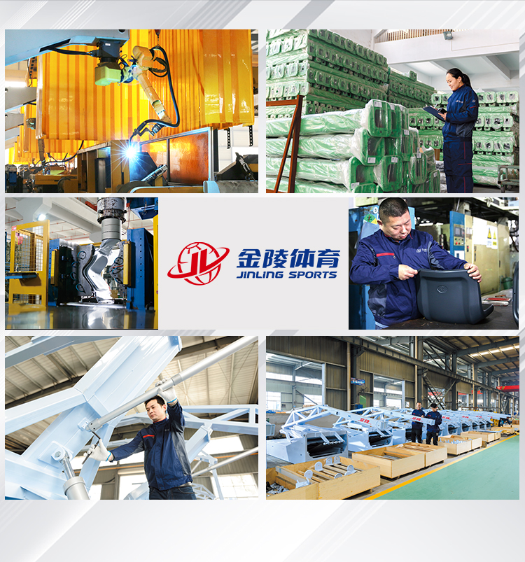 金陵体育 足球门足球网 直插 移动式 标准比赛训练 加粗耐用便携(图15)