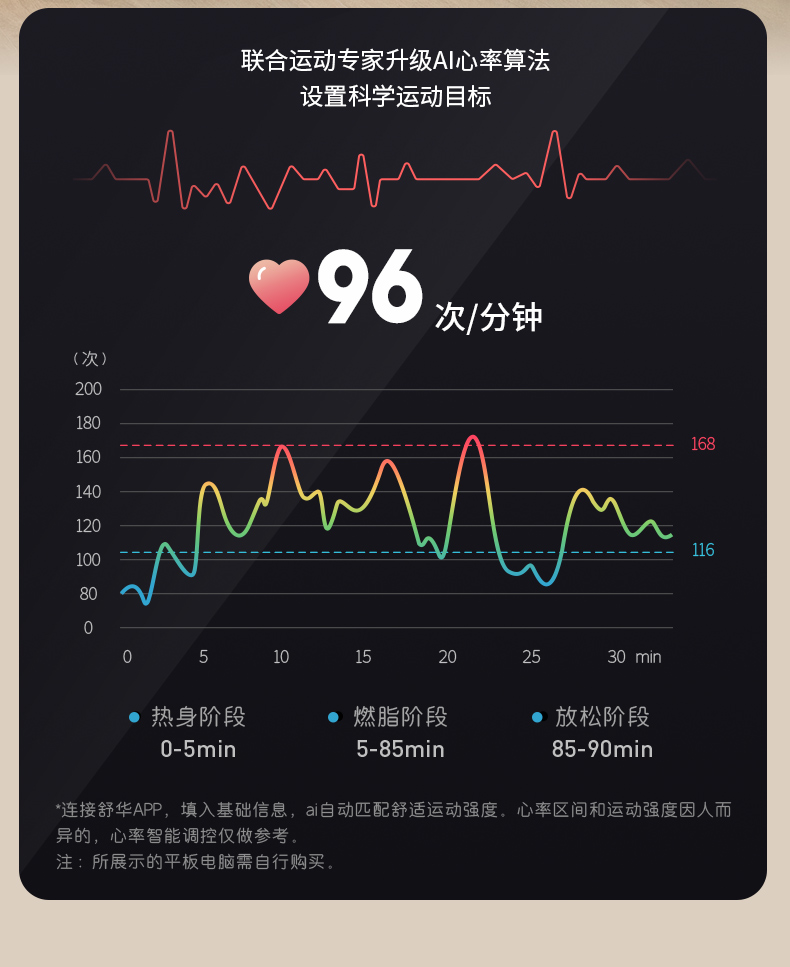舒华马拉松跑步机家用爬坡阿波罗减震静音中高考室内健身器材E8(图9)
