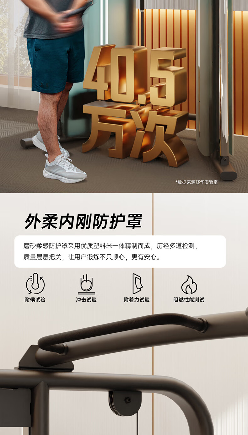 舒华G697小飞鸟龙门架G698综合训练多功能大型健身房运练器材家用(图29)
