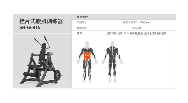 舒华肱三头肌下压训练器综合力量运动器材高端商用健身房用G6907(图19)