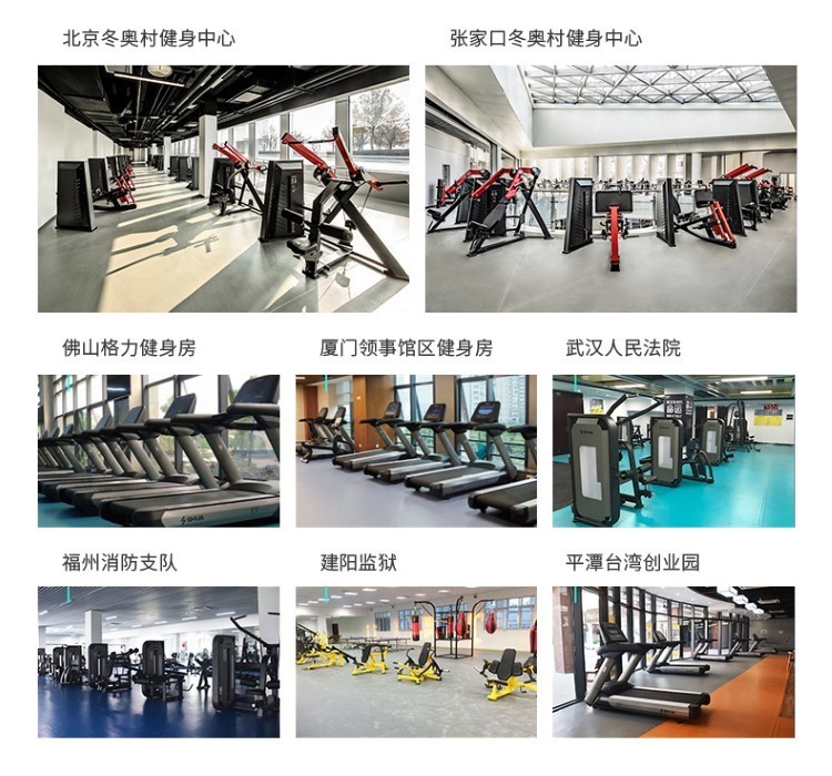 舒华肱三头肌下压训练器综合力量运动器材高端商用健身房用G6907(图29)