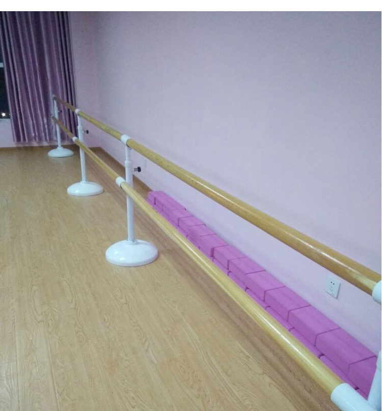双层落地移动式舞蹈把杆舞蹈房专业压腿把杆悦舞儿童女家庭用落地(图15)