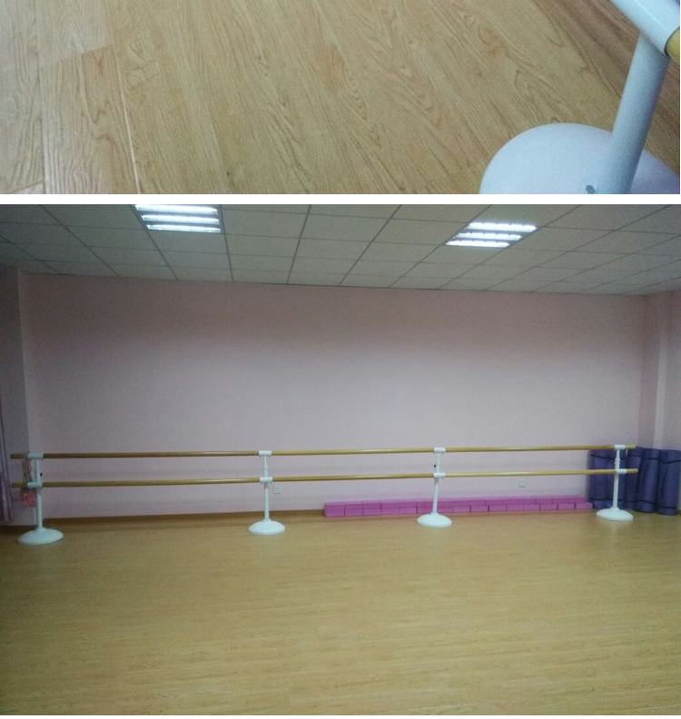双层落地移动式舞蹈把杆舞蹈房专业压腿把杆悦舞儿童女家庭用落地(图16)