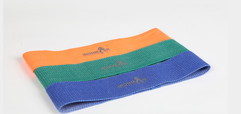 铁人体育瑜伽弹力带翘臀阻力圈健身女瘦身拉力伸展带开练肩膀背部(图16)