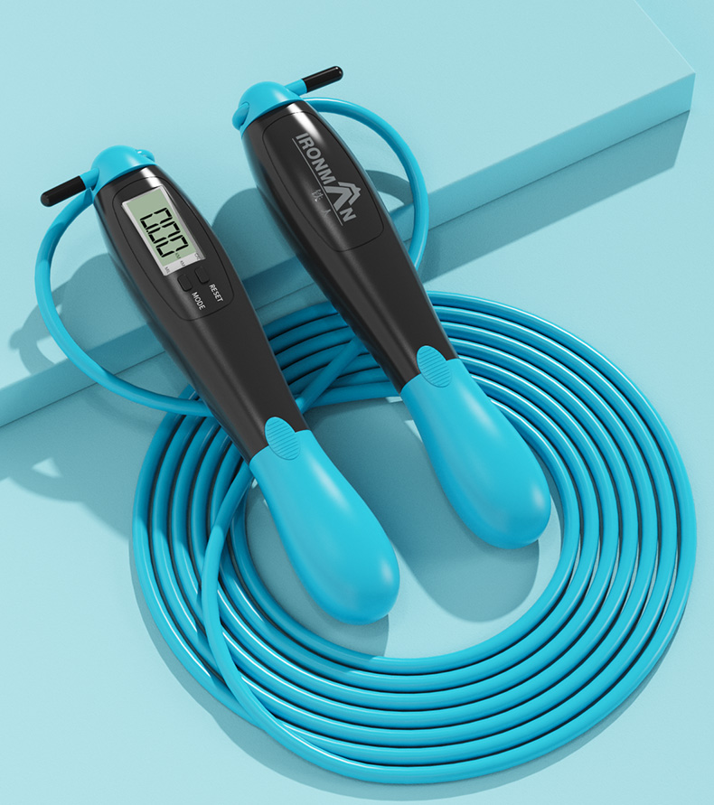 铁人体育无绳跳绳健身减肥运动计数器儿童学生中考女减脂(图10)